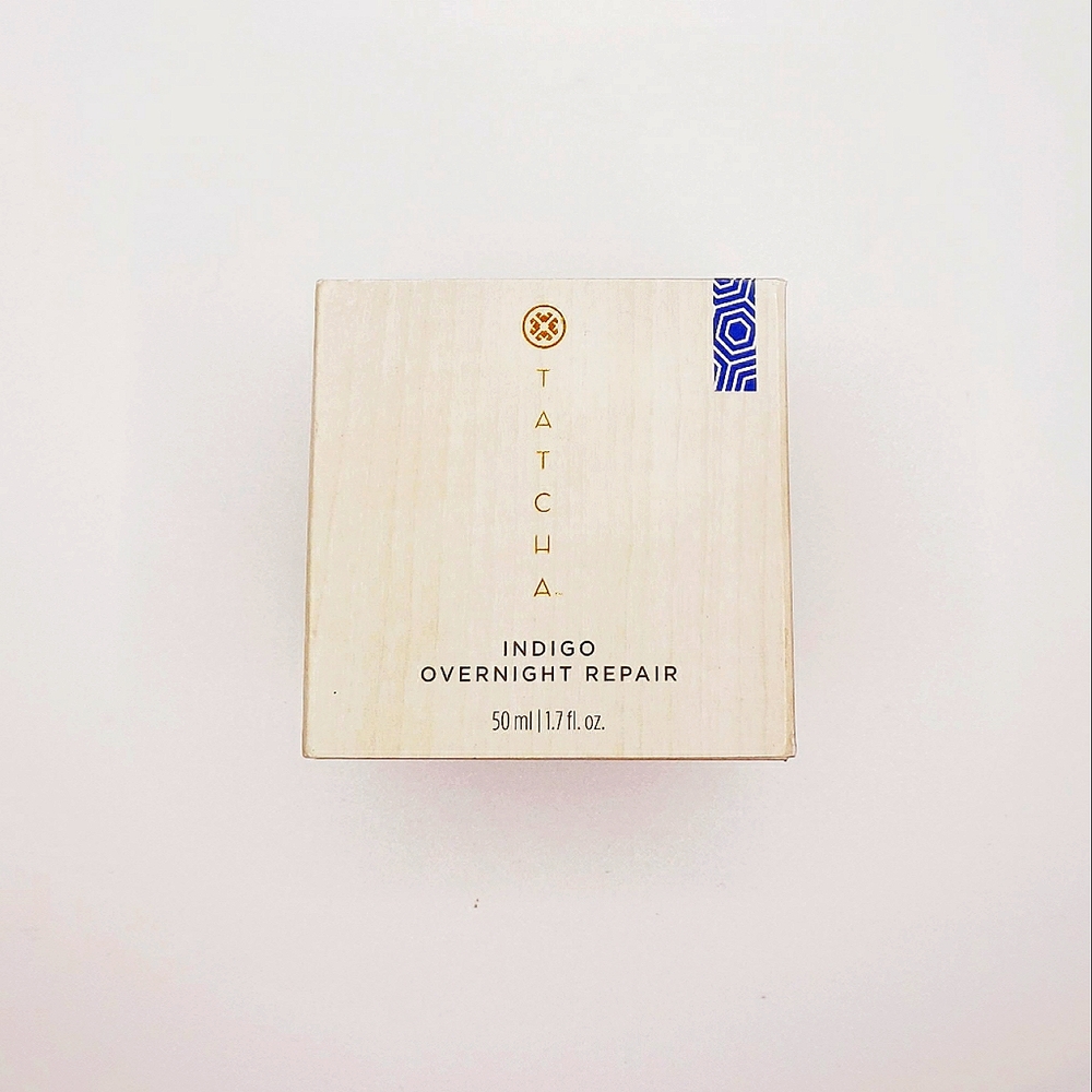 Tatcha Indigo Overnight Repair Serum in Cream BNIB 1.7 oz
